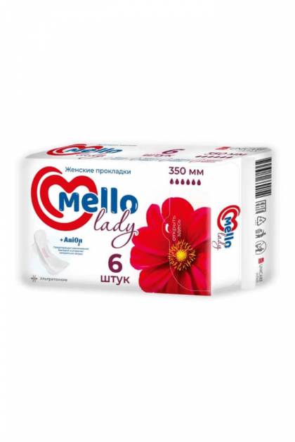 Прокладки гигиенические Mello 6 штук