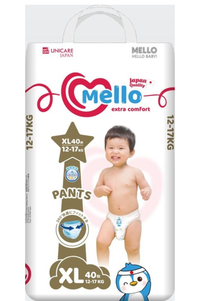 Подгузники-Трусики Mello XL-40 шт