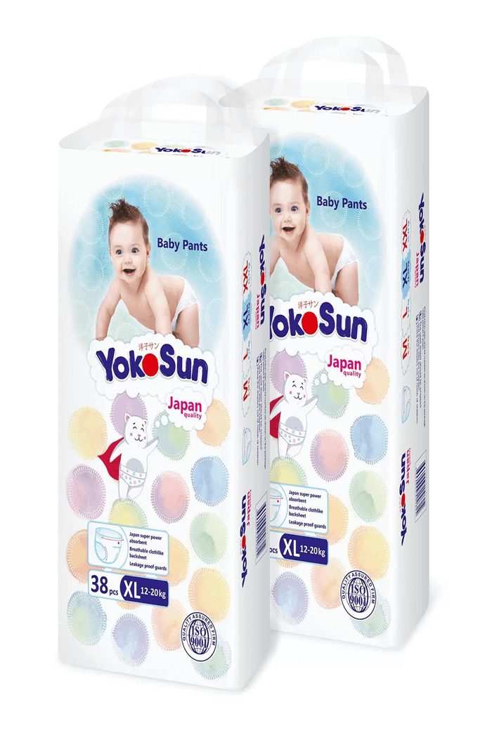Подгузники-Трусики Yocosun XL-38 шт