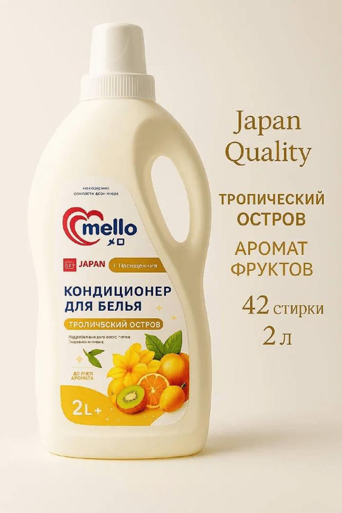 Кондиционер для белья Mello Тропический остров 2л