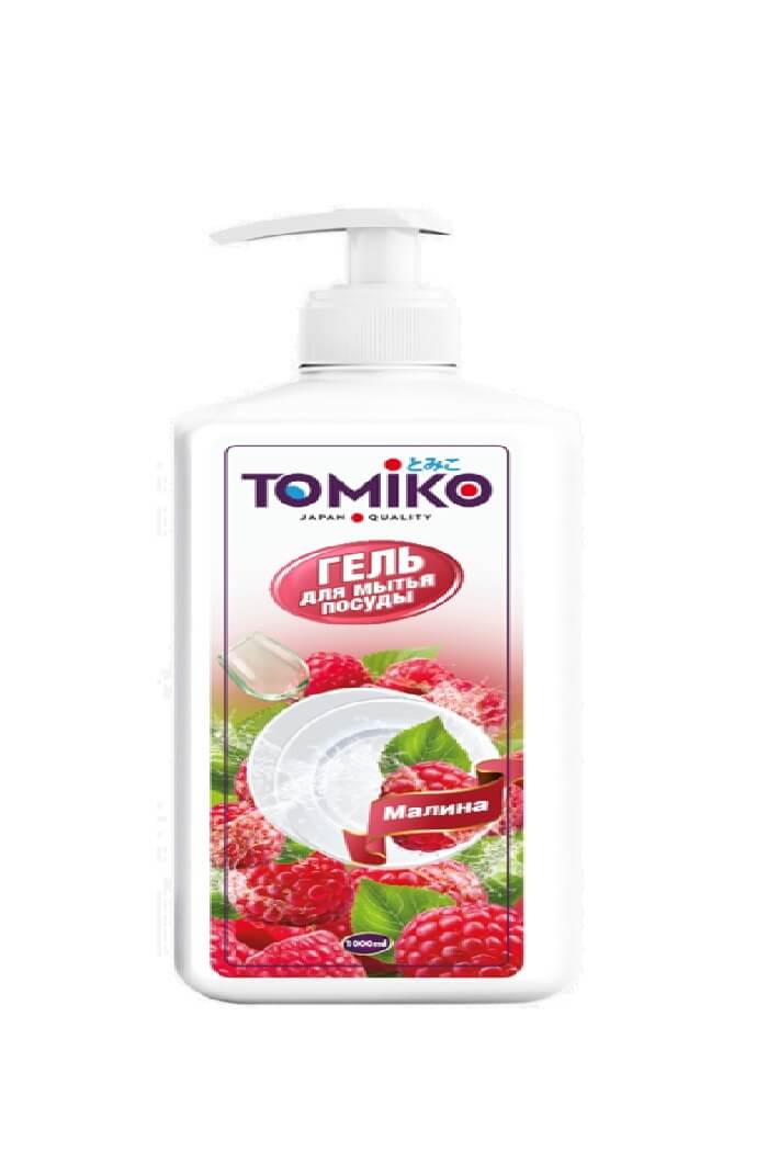 Гель для мытья посуды Томико Малина