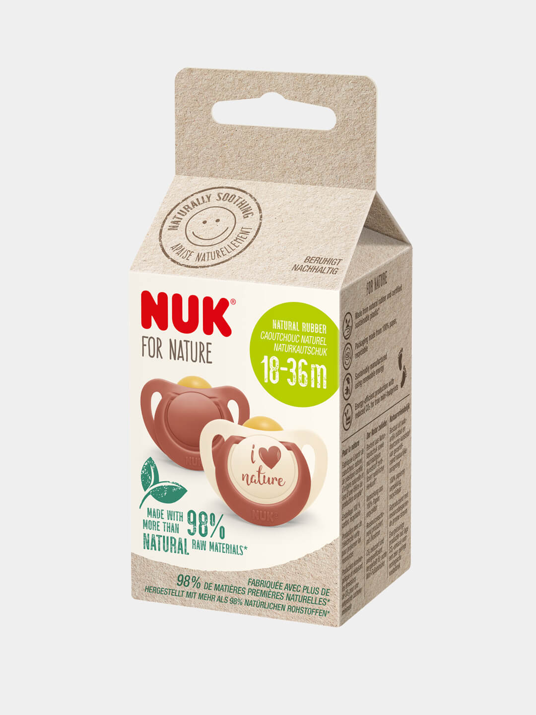 Соска Латекс NUK 18-36мес 2шт