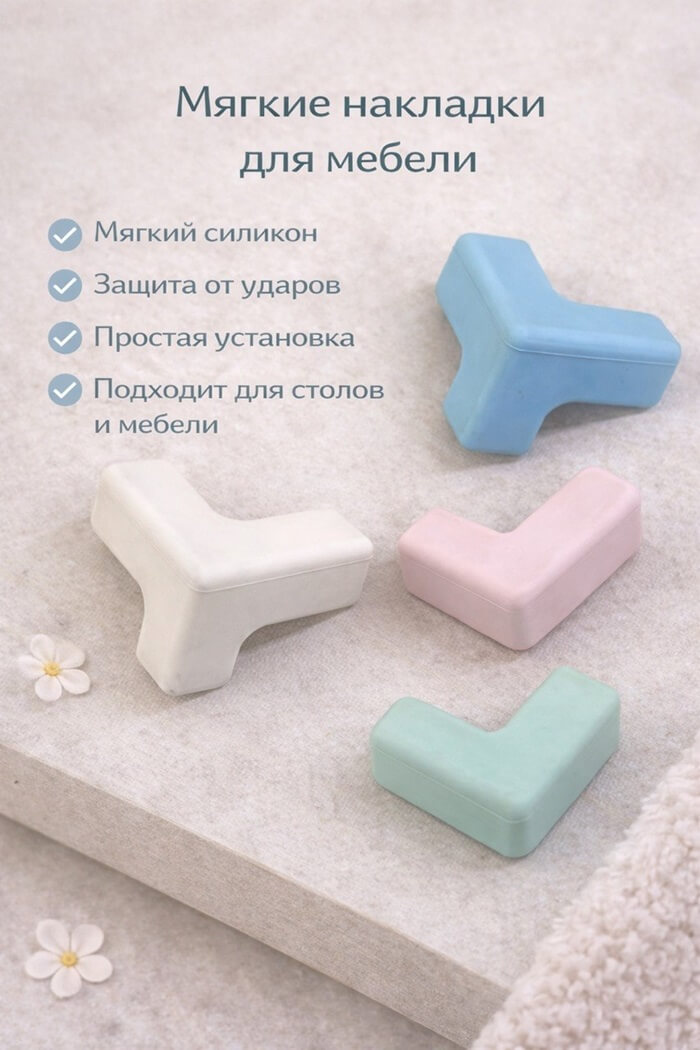 Защитный уголок (Цвет: Розовый)