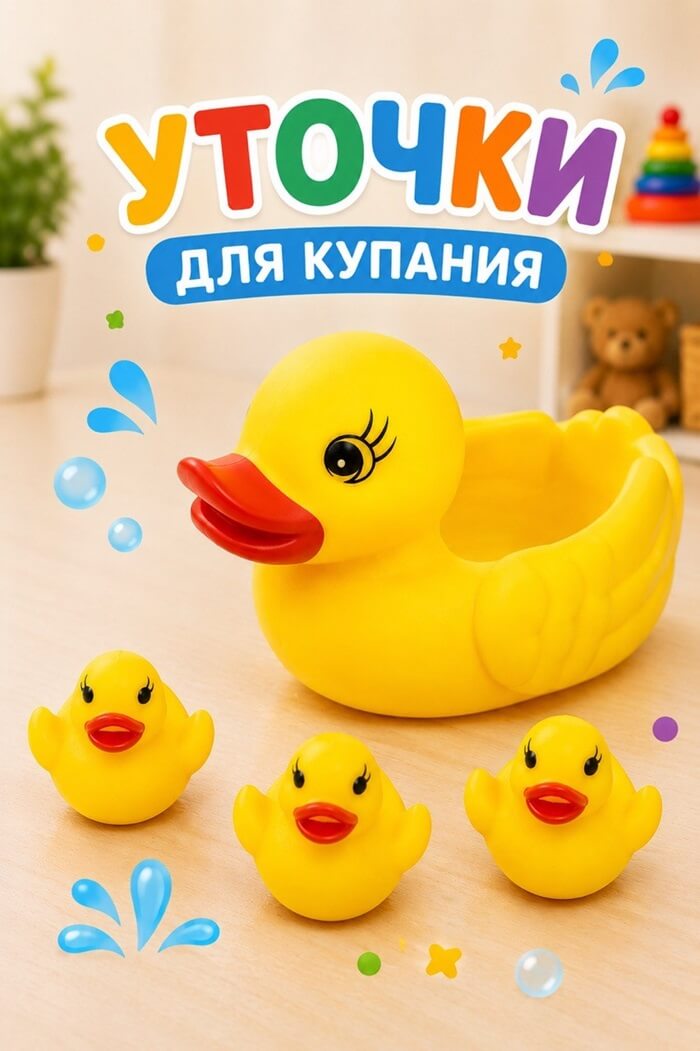 Набор Уточек для купания