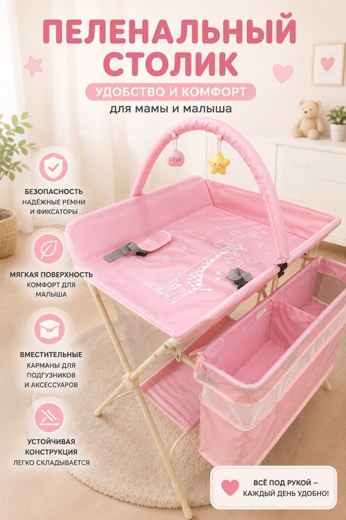 Столик пеленальный