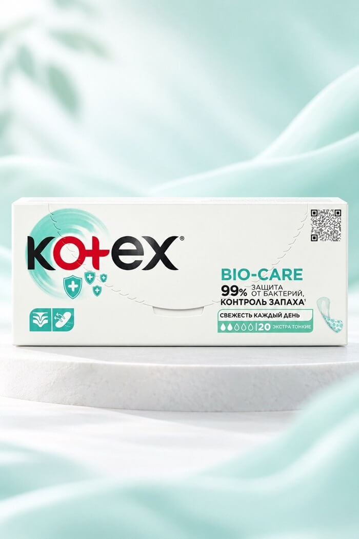 Прокладки Kotex bio-care 20 шт ультратонкие