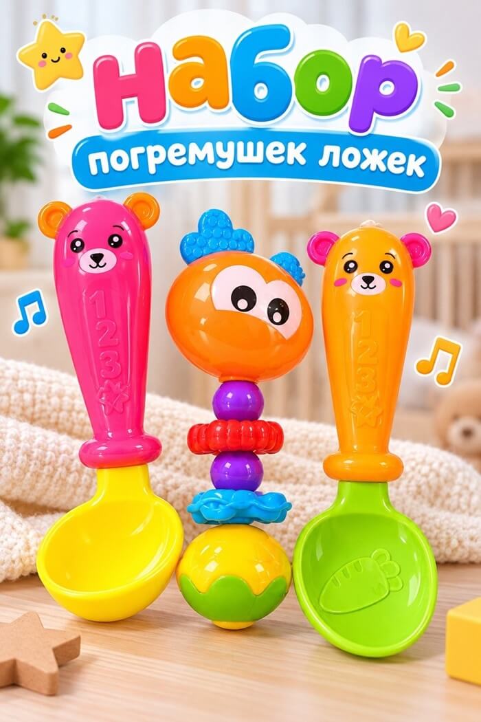 Погремушки ложки